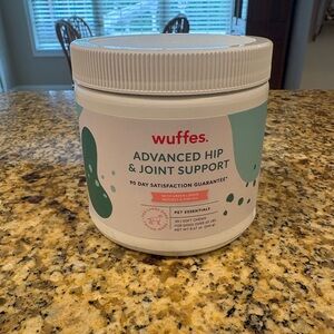 Wuffes Dog Advanced Hip & Joint Support Chew Treats 30 count sealed exp 1/26